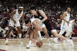 付政浩：单就这一场而论 瀚森在开拓者进攻端的战术地位比青岛高